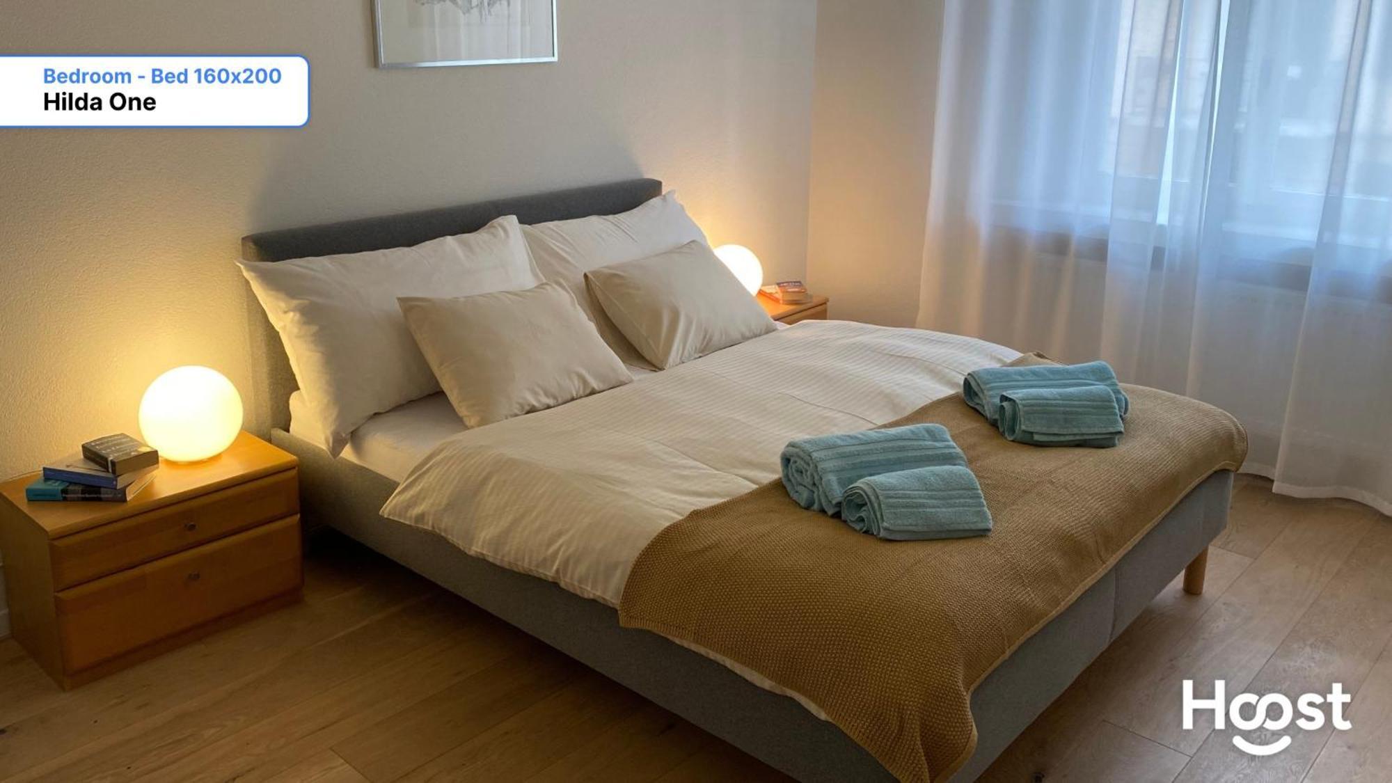 H1 With 4,5 Room, Bathroom, Kitchen, Central, Quiet & Modern With Office Цюрих Экстерьер фото