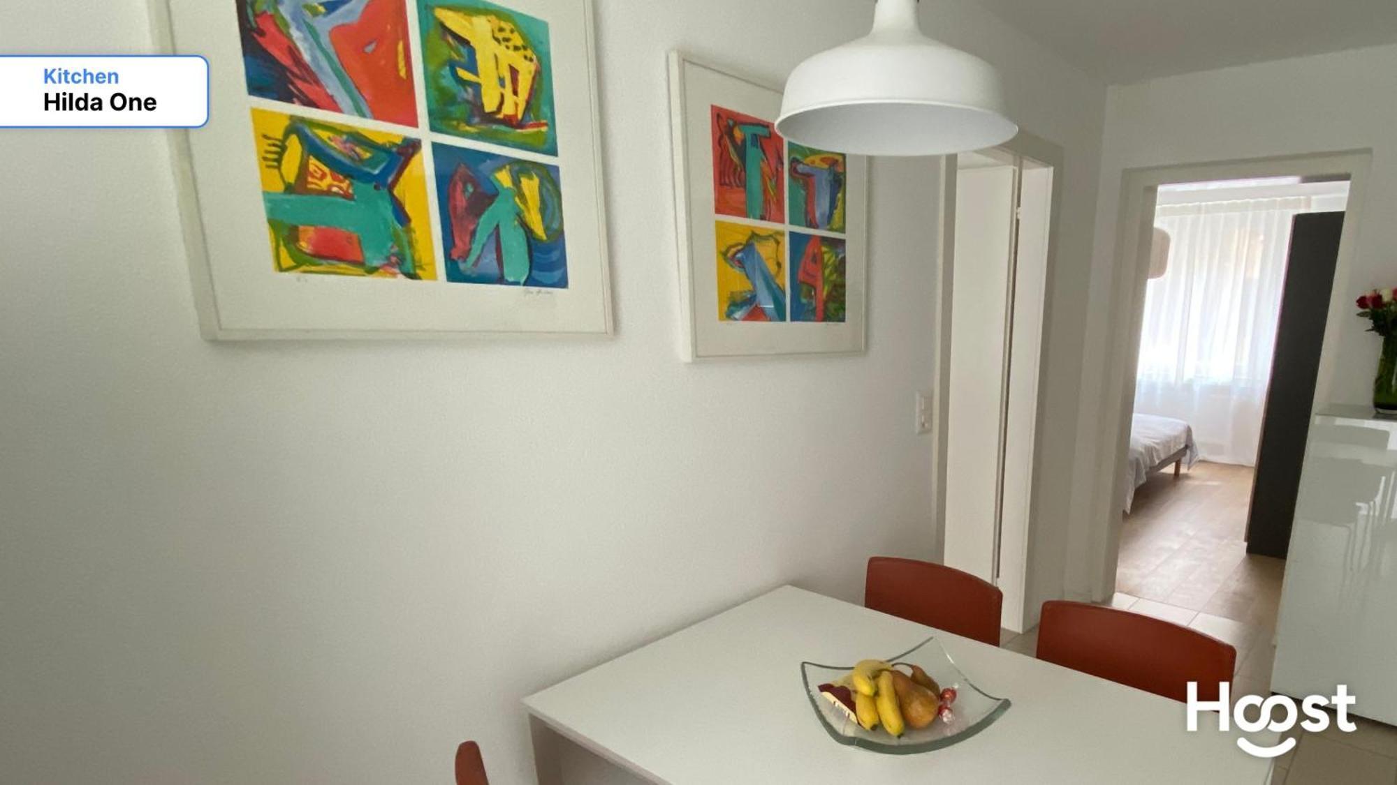 H1 With 4,5 Room, Bathroom, Kitchen, Central, Quiet & Modern With Office Цюрих Экстерьер фото