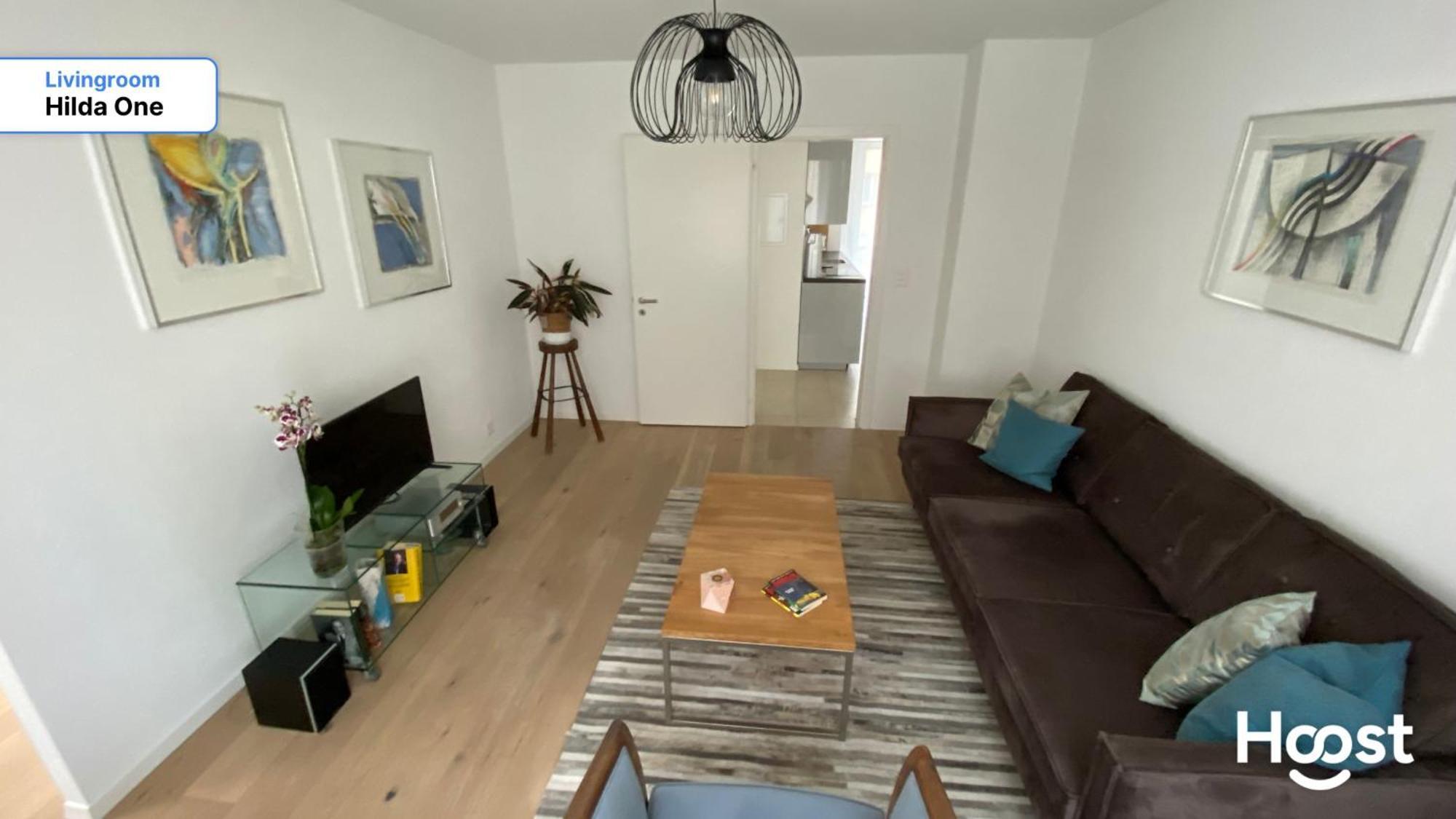 H1 With 4,5 Room, Bathroom, Kitchen, Central, Quiet & Modern With Office Цюрих Экстерьер фото