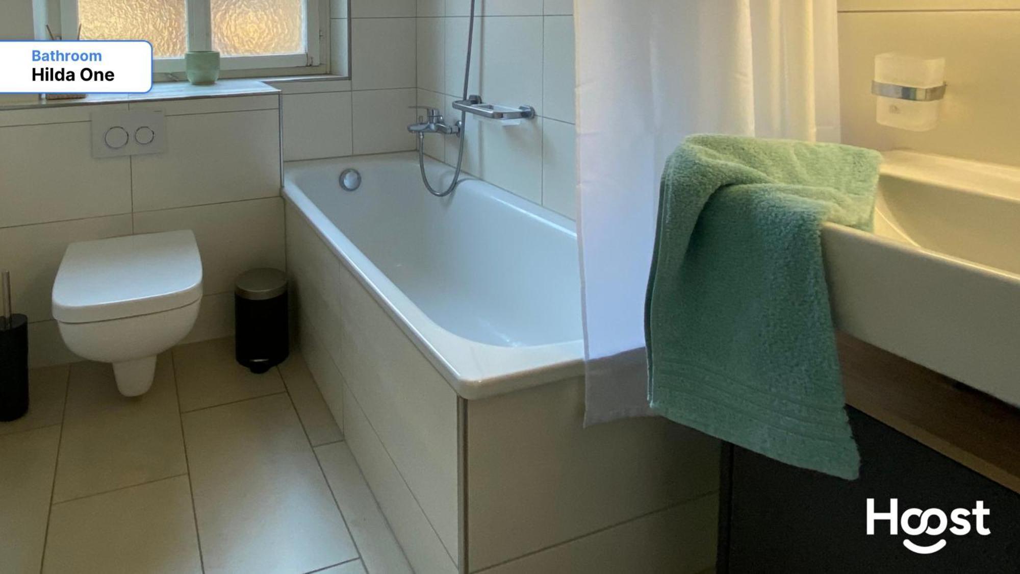 H1 With 4,5 Room, Bathroom, Kitchen, Central, Quiet & Modern With Office Цюрих Экстерьер фото