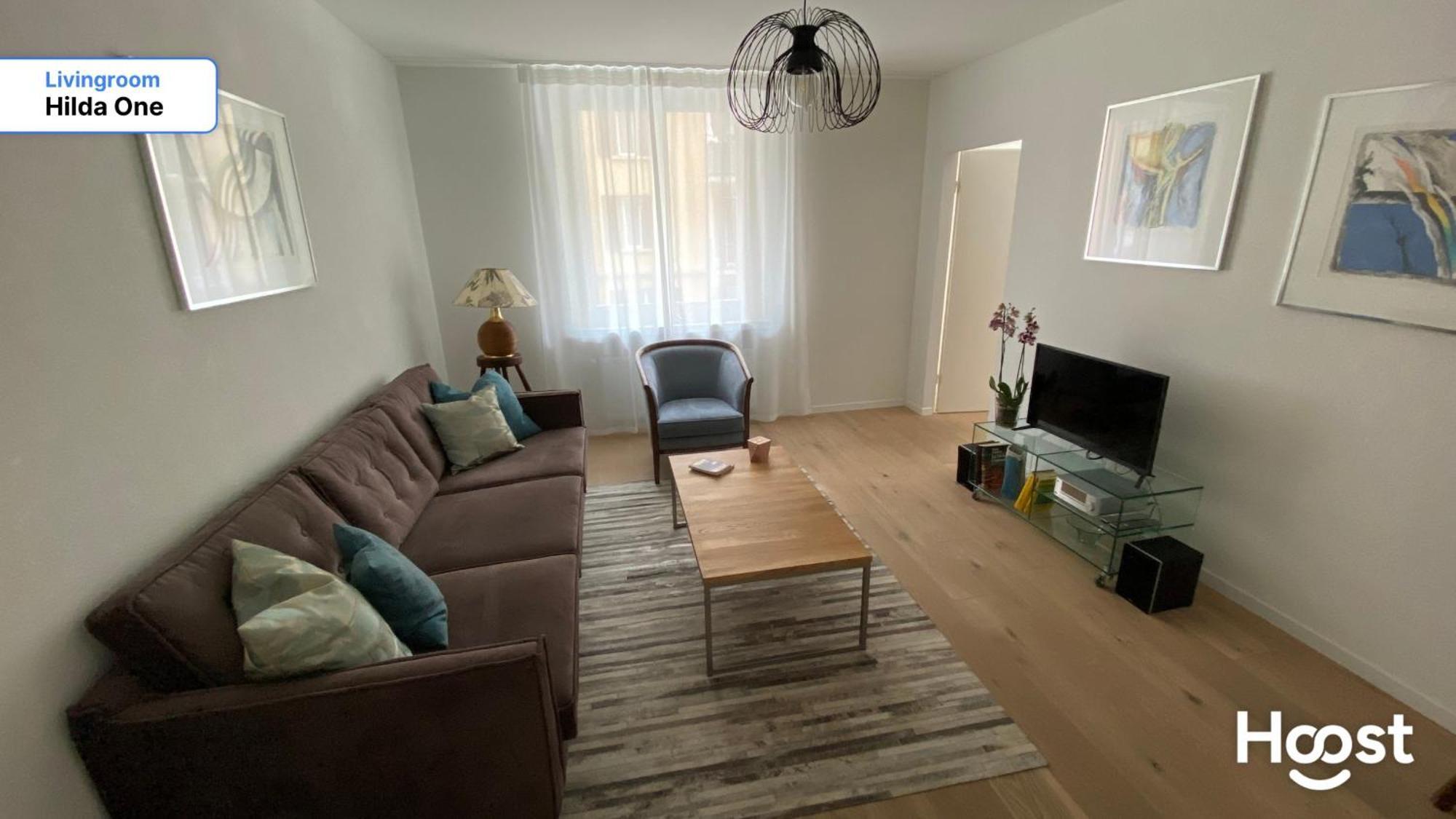 H1 With 4,5 Room, Bathroom, Kitchen, Central, Quiet & Modern With Office Цюрих Экстерьер фото